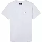 Hackett London Klassisches Ss T-Shirt für Herren, Weiß (Weiß), XL
