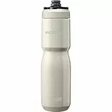 CAMELBAK Podium Insulated Steel 22oz Fahrrad Trinkflasche – 18/8 Edelstahl – hohe Kapazität – doppelwandige Vakuumisolierung – auslaufsicher – Stone, Größe: OS