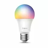 Tapo TP-Link L530E alexa lampe E27, Energie sparen, Mehrfarbrige dimmbare smarte WLAN Glühbirne,smart home alexa zubehör,kompatibel mit Alexa,Google Assistant,Abläufe und Zeitpläne,Kein Hub notwendig