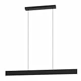 EGLO connect.z Smart-Home LED Pendelleuchte Andreas-Z, Hängelampe aus Metall in Schwarz, ZigBee, App und Sprachsteuerung Alexa, Lichtfarbe einstellbar (warmweiß-kaltweiß), RGB, dimmbar