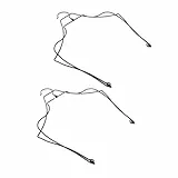 2 rutschfeste Metall-Kleiderbügel für Badebekleidung – stabiler Kleiderständer zur Erhaltung der Form und verhindert Dehnen, perfekt für die Aufbewahrung im Schrank