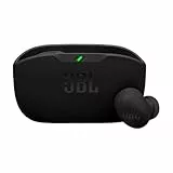 JBL Wave Buds 2, Kabellose Bluetooth-In-Ear-Kopfhörer mit Noise-Cancelling, 40 h Wiedergabe, Smart-Ambient-Technologie, IP54 wasser - und staubdicht, Multipoint-Verbindung, Schwarz