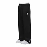Generisch Baggy Jogginghose Herren Baumwolle Lang Wide Leg Hose Weites Bein Sweatpants Winter Warme Elastische Taille Sweathose Sporthose Sweat Pants Mit Taschen Und Kodelzug Laufhose Open Leg Jogger