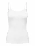 JDY Damen Top JDYAVA Singlet JRS NOOS, Cloud Dancer, XS