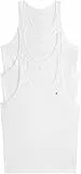 Tommy Hilfiger Herren 3er Pack Tank Tops Rundhalsausschnitt, Weiß (White/White/White), XL