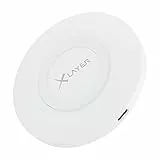 XLayer Ladegerät Wireless Charging Pad Basic 10W Qi-zertifiziert White