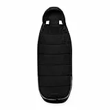 CYBEX Gold Fußsack, Für Kinderwagen, Für Kinder von 6 Monaten bis 3 Jahren, TOG 5, Warm und wasserabweisend, Schwarz