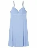 Women'secret Nightdress Maternity Nachthemd für Damen, Blau, Größe M, blau, M