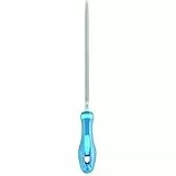 PFERD TOOLS Runde Holzraspel, 250mm, runde, spitz zulaufende Feile, umlaufender Raspelhieb H2, inkl. Ergonomie-Feilenheft, 11234257 – speziell für universelle Schrupp- und Schlichtarbeiten geeignet