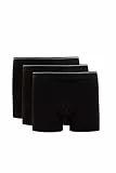 DeFacto gestrickt Boxershorts für Herren - Weich und Atmungsaktiv Unterhosen Pack für Männer Black,M