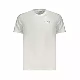 FILA Men's Laas Regular Tee T-Shirt, Bright White, XL