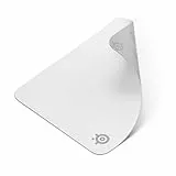 SteelSeries QcK Mauspad (mittel) – Weiß – Anti-Rutsch-Gummierung auf der Unterseite – Bestes Tracking – Optimiert für Gaming-Sensoren – 320 mm x 270 mm – FPS, MOBAs, RTS, MMO