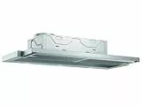 Bosch DFL094A51 Serie 4 Flachschirmhaube, 90 cm breit, Um- & Abluft, Made in Germany, EcoSilence Drive leiser und effizienter Motor, LED-Beleuchtung gleichmäßige Ausleuchtung, Kurzhubtasten