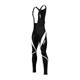 Thermo-Leggings mit Trägern von FDX, für Herren, Winter, FDX-270, schwarz / weiß, xxl
