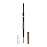 Rimmel London Brow Pro Micro Ultra-Fine Precision Pencil & Brush, Natural Looking Defined Brows, Blonde, 0.03g