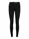 Noisy May NOS DE Damen Nmcallie Hw Vi023bl Noos Skinny Jeans, Schwarz (Black Denim Black Denim), 30W / 32L EU