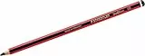 STAEDTLER 110-6B Holzbleistift - Holzstifte (6B, Schwarz, Rot)
