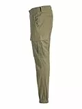 JJ REBEL Herren Jrebmichael Slim Show Noos Cargohose, Olive Night, 29W / 32L EU