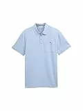 TOM TAILOR Herren 1048096 Poloshirt, 21068-Light Powder Blue, XL