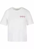 Miss Tee Damen Three In A Row Tee White, M