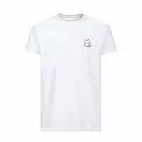 GIL S.R.L. Roma LUPA 3D T-Shirt, Weiß, Mann L, weiß, L