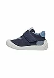 Falcotto Lauflernschuhe aus Kunstleder und Stoff, Marineblau 22