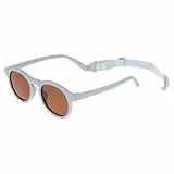 Dooky - Baby Sonnenbrille Aruba Blue - Polarisierte Sonnenbrille für Kinder & Babys mit UV-400 Schutz - Kratzfest und Entspiegeld - 6 bis 36 Monate - Sunglasses Blau
