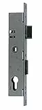 Alberts 654092 Einsteckschloss | für Wellengitter-Tore | verzinkt | Dornmaß 25 mm | Gesamthöhe 243 mm