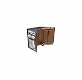 TRAVANDO Geldbörse Herren Dublin - TÜV geprüft - 13 Kartenfächer - Hochformat - RFID Schutz - Geschenk für Männer - inklusive Geschenk Box - Designed in Germany (Braun)