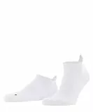 FALKE Unisex Sneakersocken Cool Kick Sneaker U Sn weich atmungsaktiv schnelltrocknend kurz einfarbig 1 Paar, Weiß White 2000, 42-43