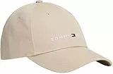 Tommy Hilfiger Unisex Th Essential Cap Ka0ka00032 Verschluss, BEIGE (Gulf Sand), L/XL