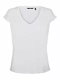 VERO MODA VMFILLI SS V-Neck Tee GA NOOS