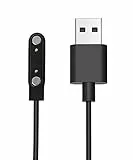 Alwisdom Universal Smartwatch Ladekabel Magnetisch, Universeller Smartwatch Zubehör USB 2 polig Magnetisch Ladegerät für Smart Watch/Fitness Tracker, Polig Pitch 7,62 mm