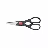 ZWILLING Twin L Vielzweckschere, 20cm, Küchenschere für Rechts- und Linkshänder, Rostfreier Spezialstahl, Schwarz