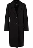 Urban Classics Ladies Basic Coat Black, L