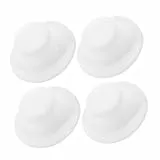 STOBOK 4stücke Handgemachte Hüte Für Puppen Teiliges Kreative Accessoires Für Puppenkleidung Für Bastelliebhaber Und Puppen-Dekoration