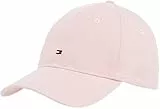 Tommy Hilfiger Damen Cap Essential Flag Soft aus Baumwolle, Rosa (Foggy Pink), Einheitsgröße