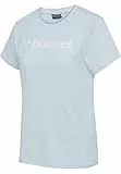 hmlMOVER Cotton T-Shirt S/S Woman, Baby Blue, M