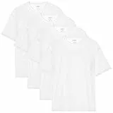 Smart Sir T-Shirt Herren 4 Pack | aus 100% Baumwolle | Einfarbig Shirts Basic Shirt Kurzarm | T-Shirt Männer