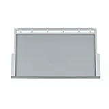 ensipart Glasplatte mit Rahmen für Kühlschrank kompatibel mit Bosch 00748397 Ablageplatte aus Glas 471x306 mm für KühlGefrierKombiantion