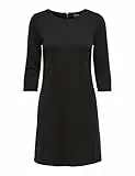 ONLY Mini Skater Kleid mit Reißverschluss Rundhals 3/4 Arm Kurz Freizeit Regular Fit Casual ONLBRILLIANT
