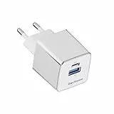 Qackenm 30W USB C GaN Ladegerät, 2-Port Schnellladegerät, USB C Netzteil kompatibel mit iPhone 16 Pro/16/15/14/13/12/11/XS/iPad Pro und mehr (Weiß)