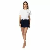 FILA Damen Fi/2/Py/Fps4180 Pyjamaset, Marineblau/Weiß, 46