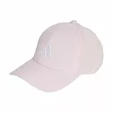 adidas Unisex Bball Cap LT EMB New Logo, Clear Pink/White, M