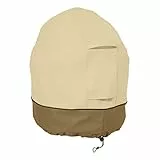 Classic Accessories Veranda Wasserabweisend 21 Zoll Kamado Mini Keramik BBQ Grill Abdeckhaube Grill Abdeckung für Outdoor Grill BBQ Abdeckung