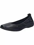 Josef Seibel Damen Klassische Ballerinas Fenja 01,Weite G (Normal),Ballett-Schuhe,Ballet-Flats,Ausgehschuhe,Black-Black / 133-105,38 EU