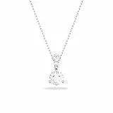 Swarovski stilla Anhänger, Weiss, Rhodiniert