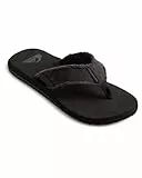 Quiksilver Herren Monkey Abyss - Sandals For Men Zehentrenner, Schwarz Schwarz Schwarz Braun Xkkc, 44 EU
