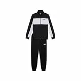 PUMA Unisex Poly Colorblock Suit Strickanzüge, Puma Schwarz, S EU