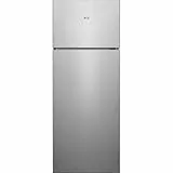 AEG RDB424E1AX Freistehender Doppeltür - Kühlautomat / Serie 5000 mit ColdSense / 1434 mm / Gefrierteil oben / 206 L / Farbe: Edelstahl-Look, Seiten silber + Antifinger Edelstahlbeschichtung / E